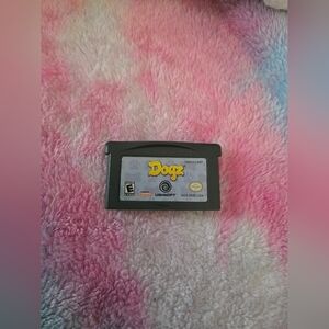 Nintendo Gameboy Advance Dogz Game Cartridge - Black